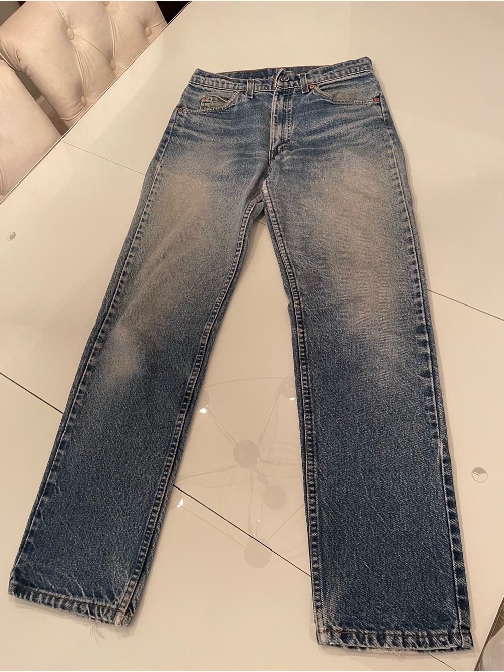 Levi's Men's Straight Jeans in Faded Blue